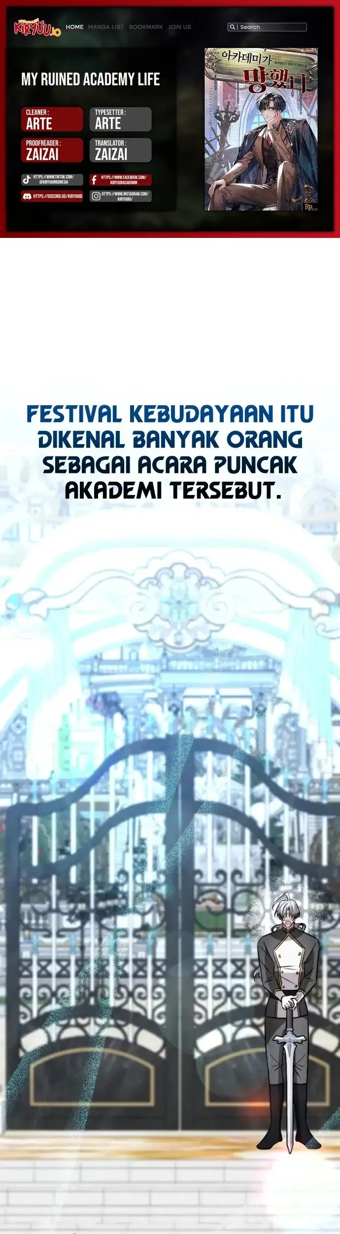 My Ruined Academy Life Chapter 65 - halaman 1