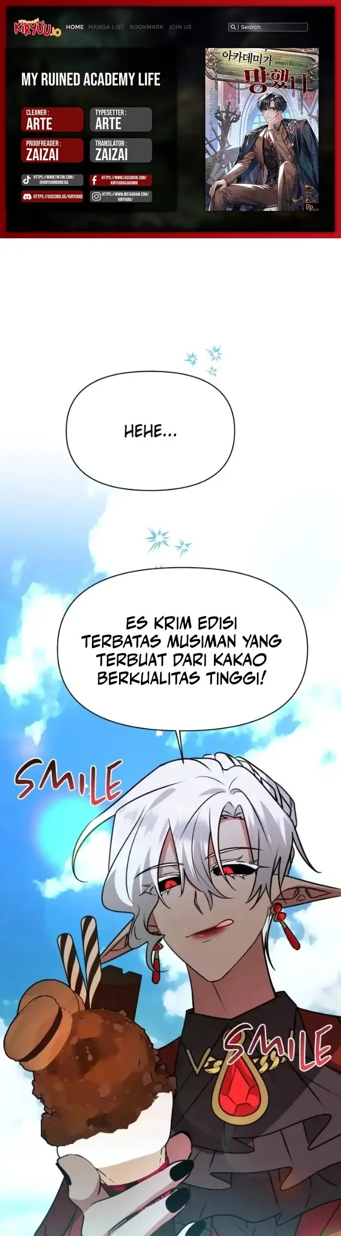 My Ruined Academy Life Chapter 66 - halaman 1