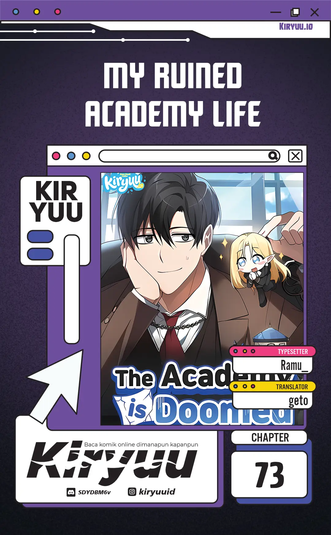 My Ruined Academy Life Chapter 73 - halaman 1