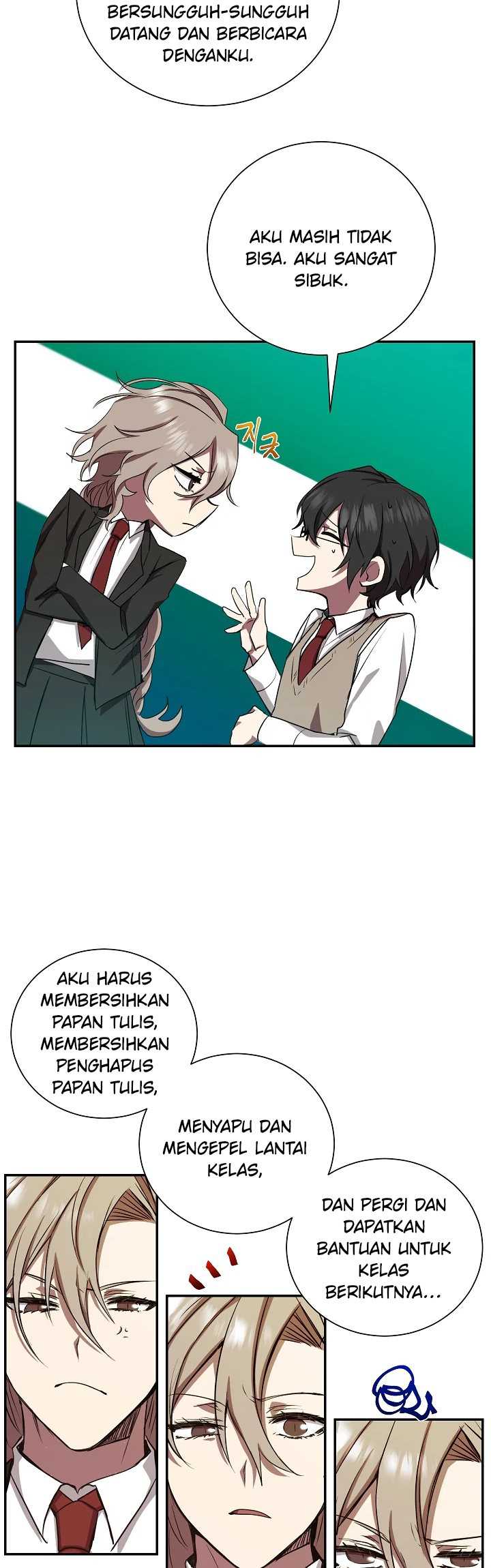 My School Life Pretending to Be a Worthless Person Chapter 10 - halaman 11