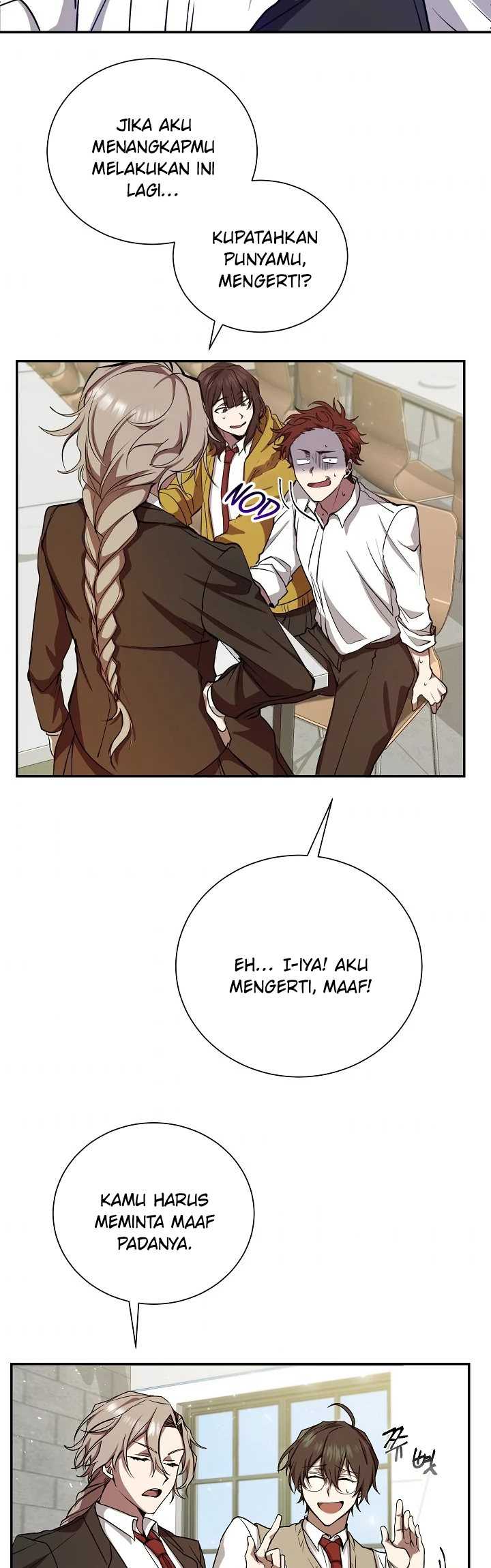 My School Life Pretending to Be a Worthless Person Chapter 10 - halaman 22