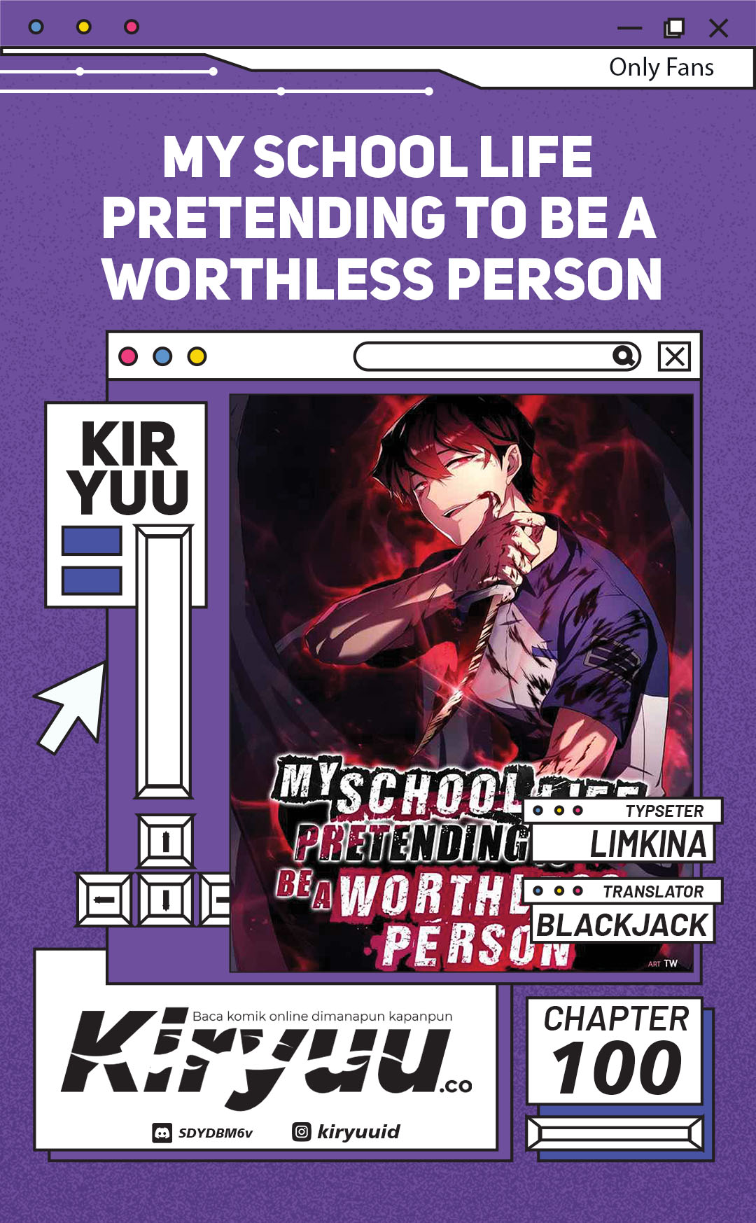 My School Life Pretending to Be a Worthless Person Chapter 100 - halaman 1