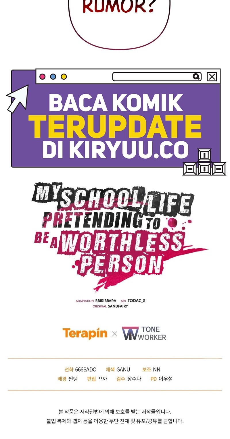 My School Life Pretending to Be a Worthless Person Chapter 100 - halaman 48