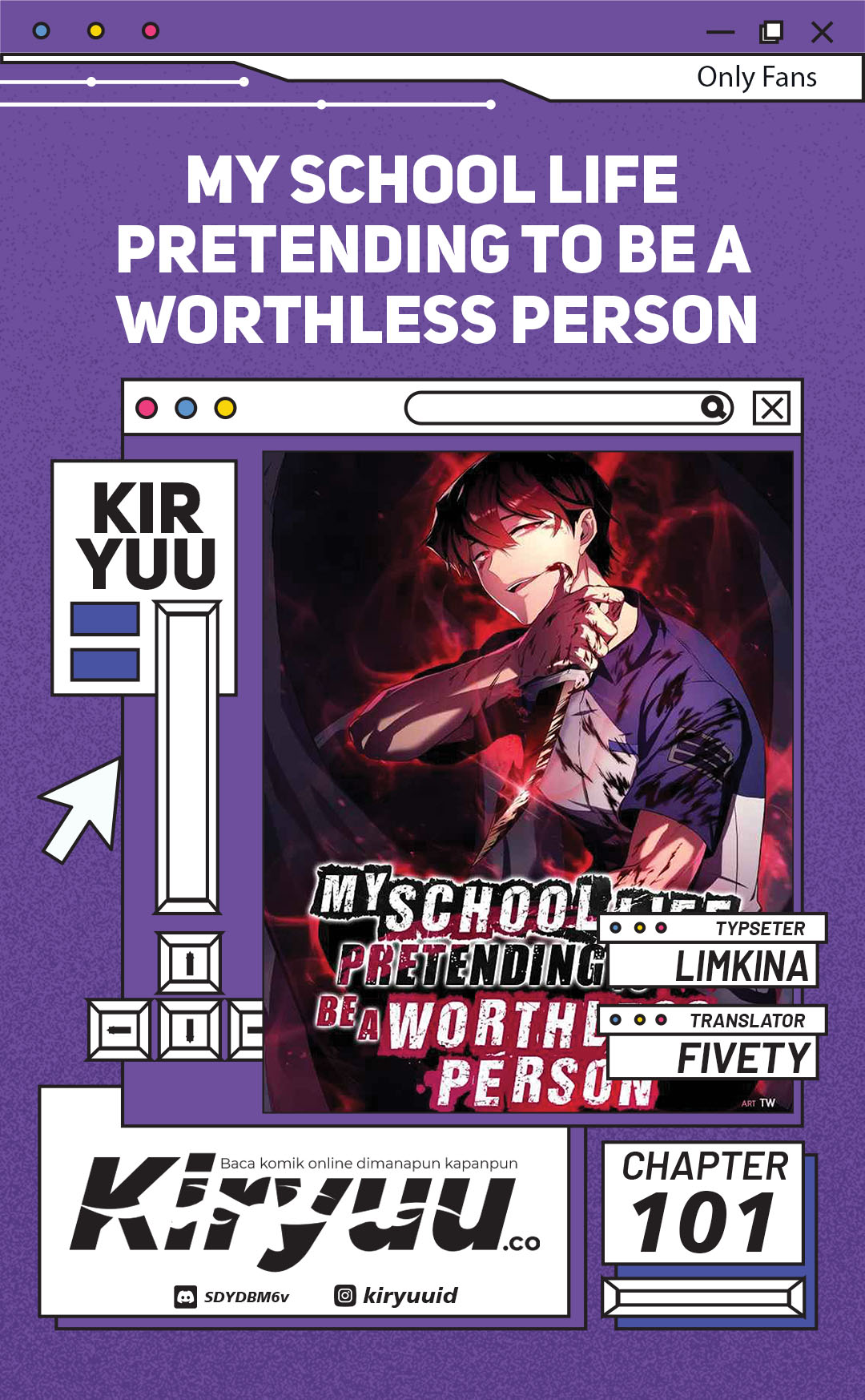 My School Life Pretending to Be a Worthless Person Chapter 101 - halaman 1