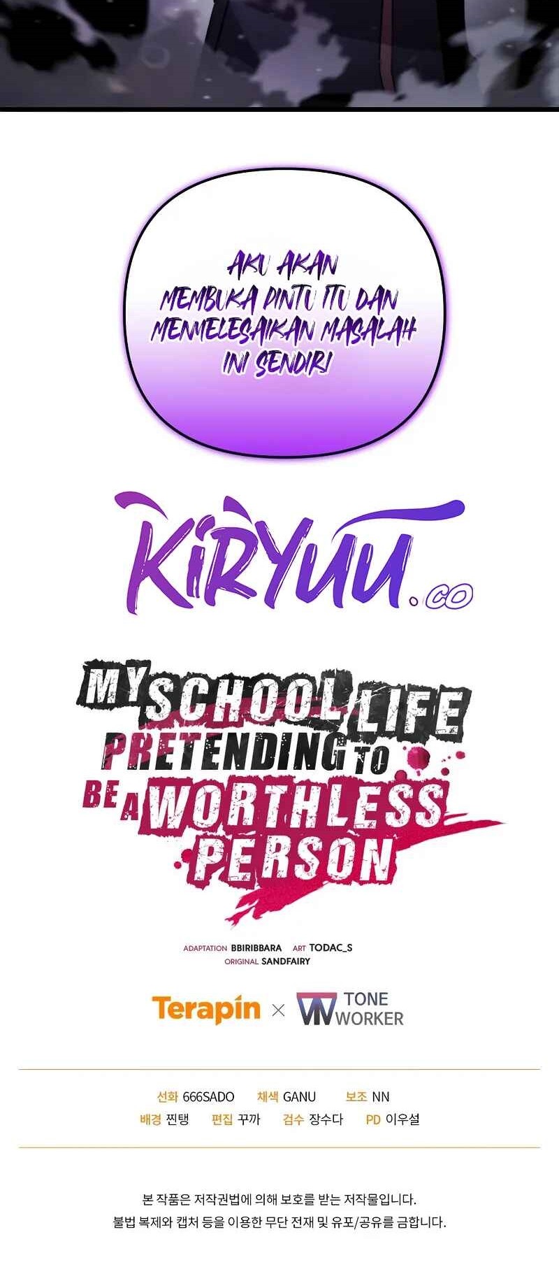 My School Life Pretending to Be a Worthless Person Chapter 105 - halaman 56