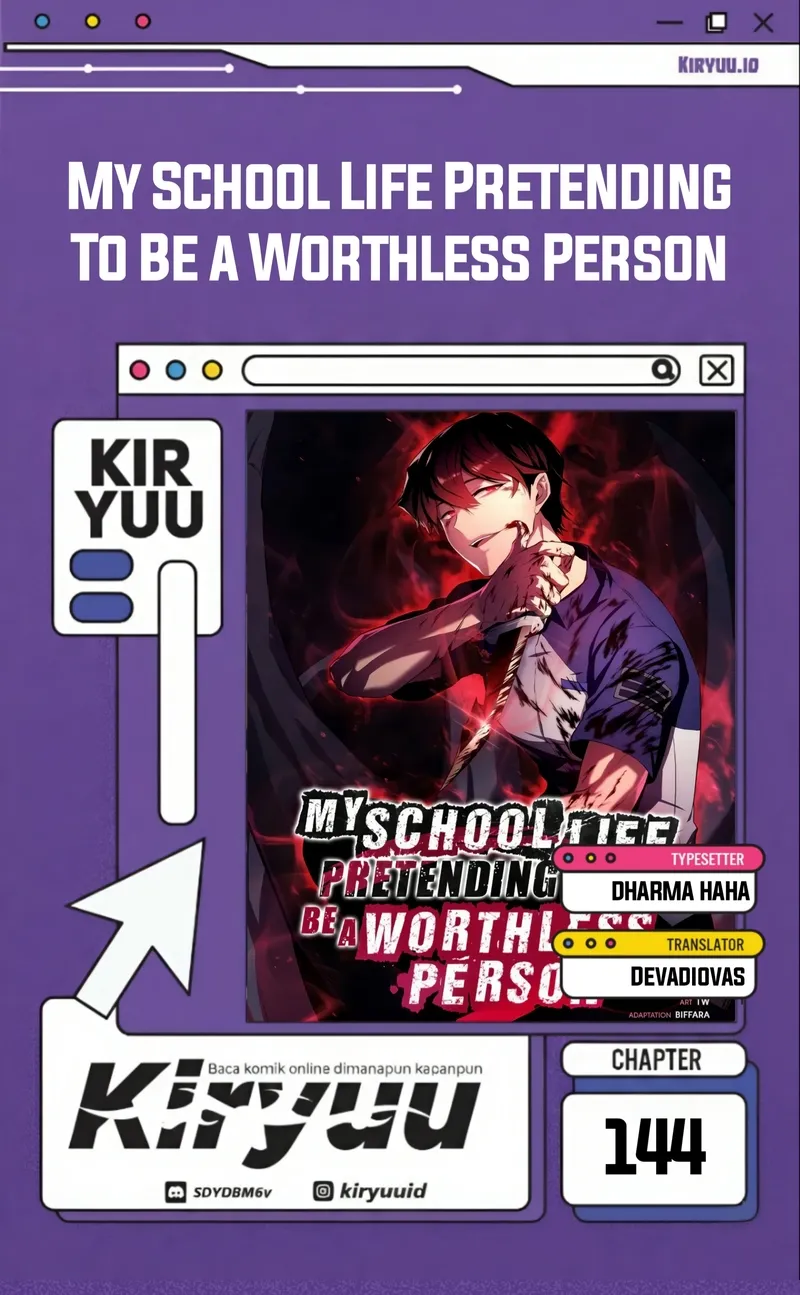 My School Life Pretending to Be a Worthless Person Chapter 144 - halaman 1