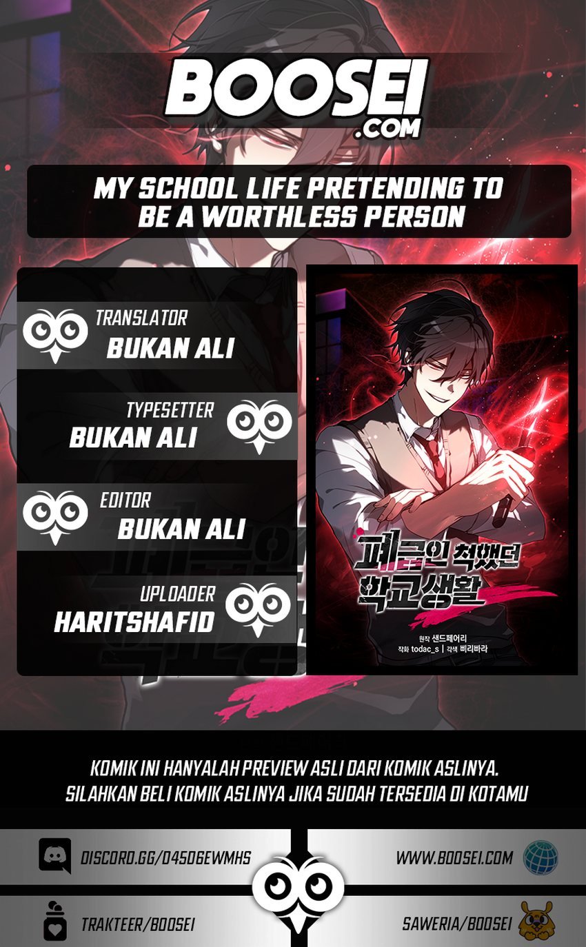 My School Life Pretending to Be a Worthless Person Chapter 2 - halaman 1
