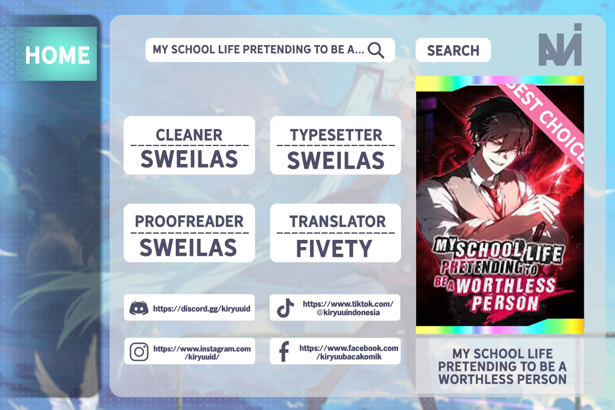 My School Life Pretending to Be a Worthless Person Chapter 64 - halaman 1