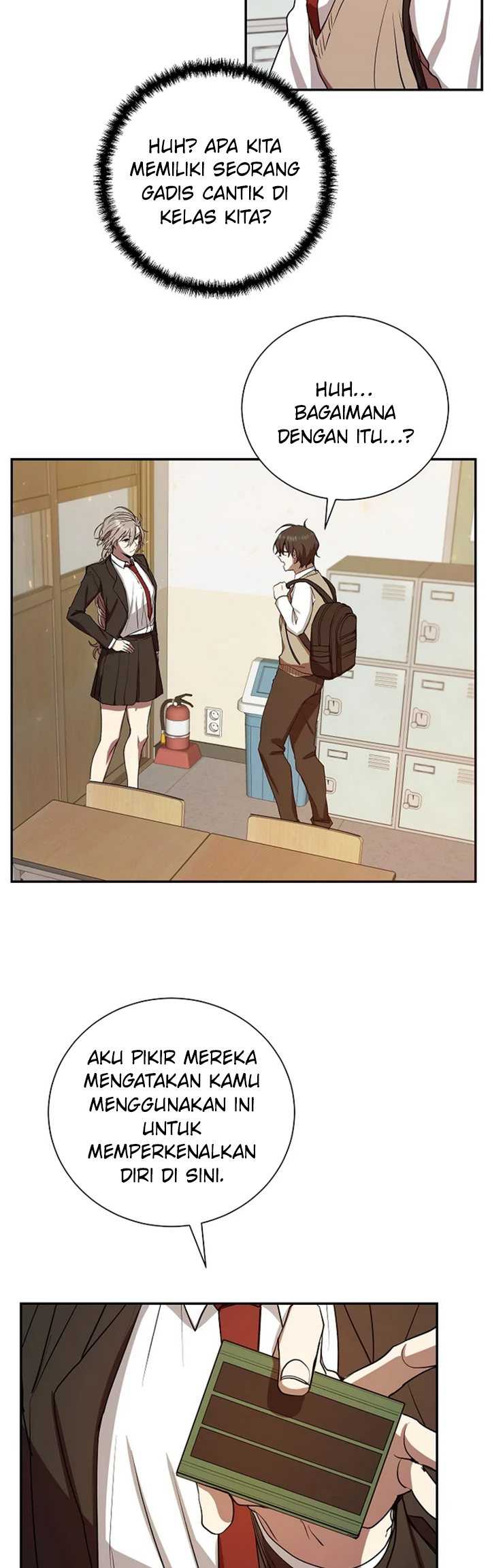 My School Life Pretending to Be a Worthless Person Chapter 8 - halaman 9