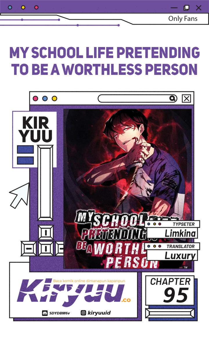 My School Life Pretending to Be a Worthless Person Chapter 95 - halaman 1