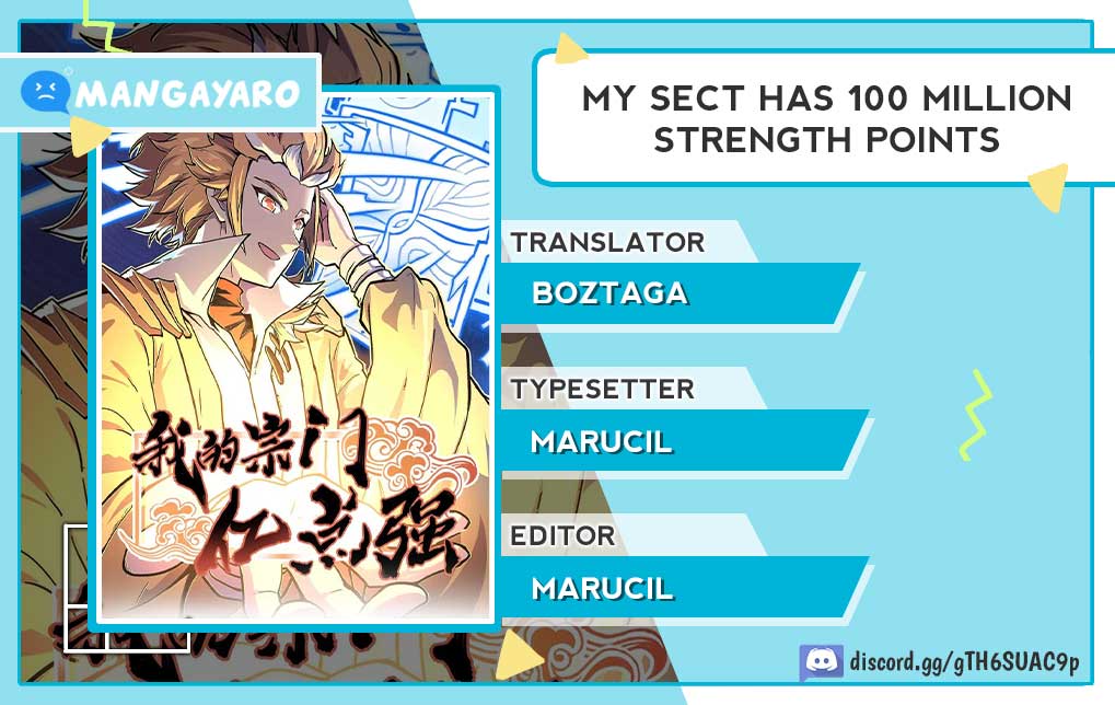 My Sect Has 100 Million Strength Points Chapter 8 - halaman 1
