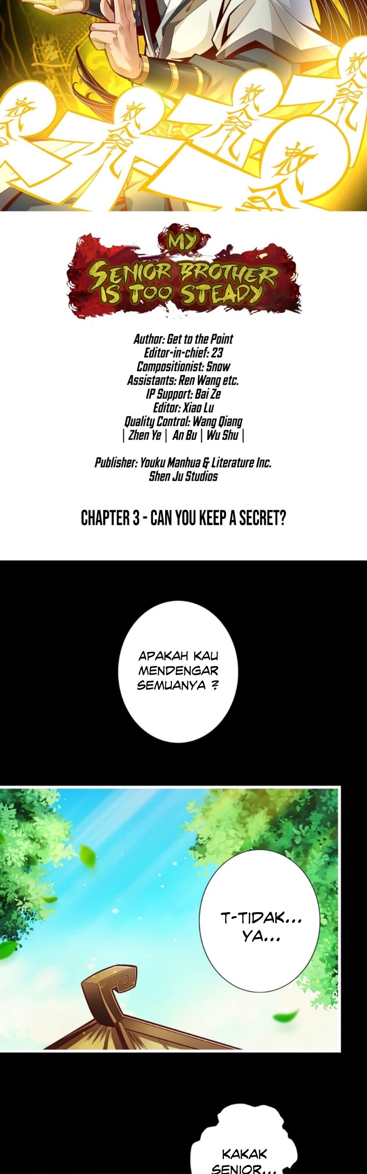 My Senior Brother Is Too Steady Chapter 3 - halaman 4