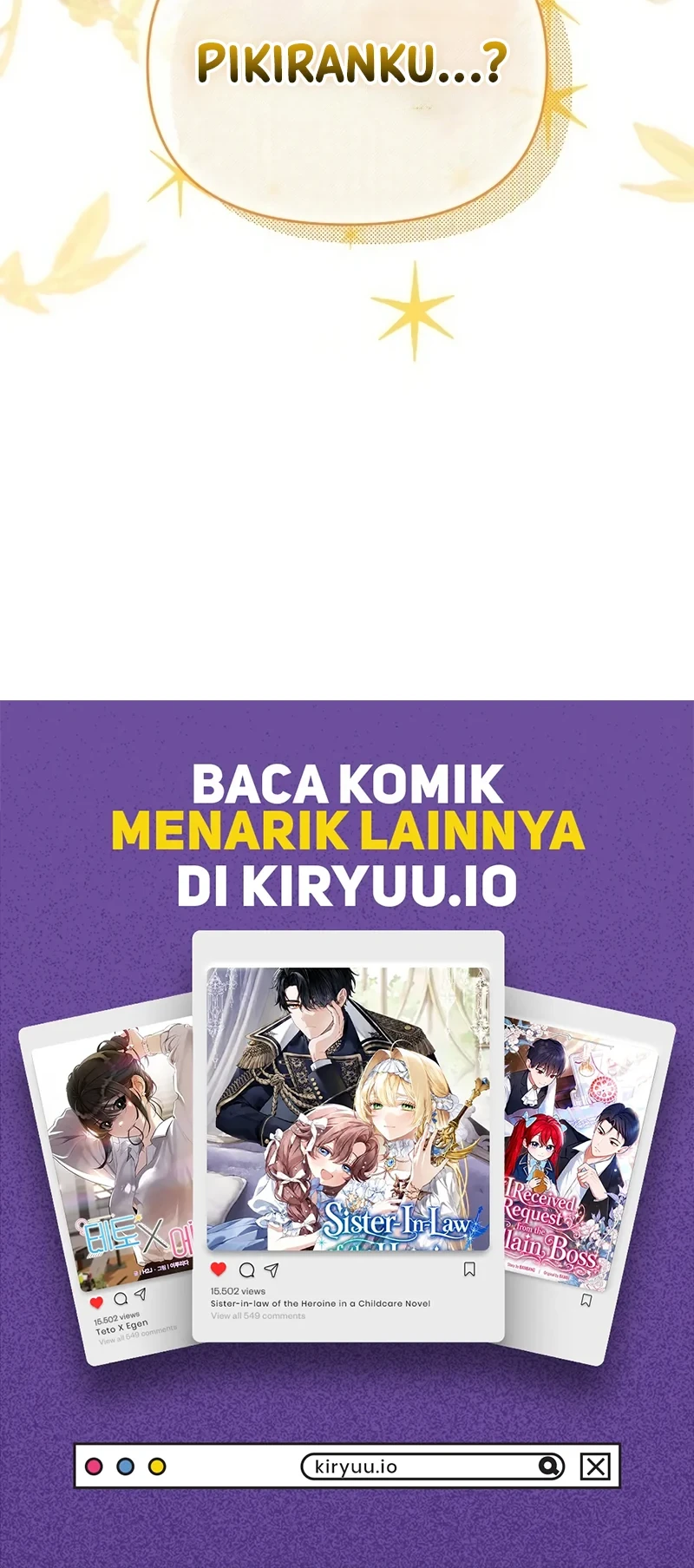 My Sister Is the Main Character Chapter 25 - halaman 51