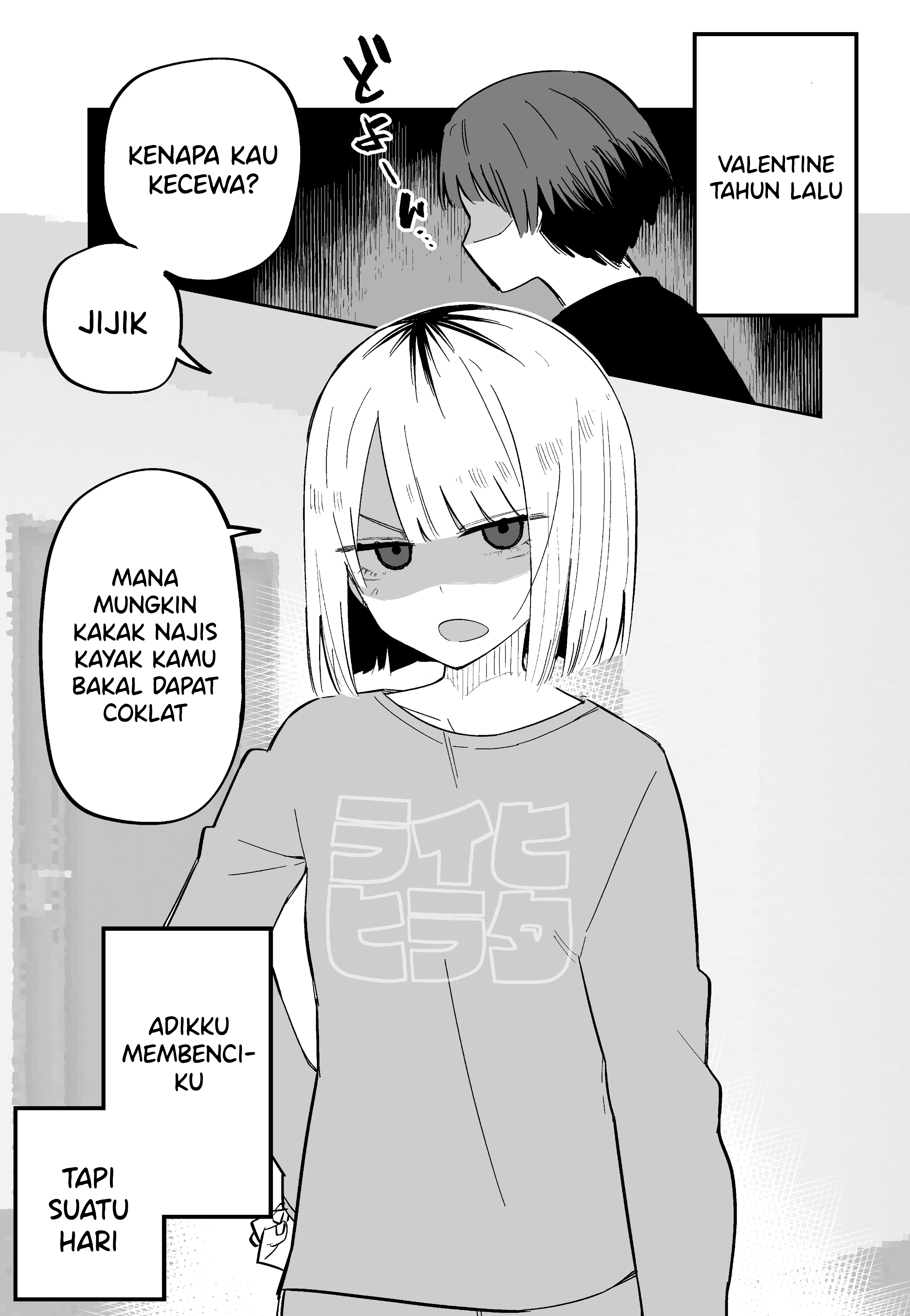My Sister Who Cannot Stand Me Is Scary Chapter 5 - halaman 1
