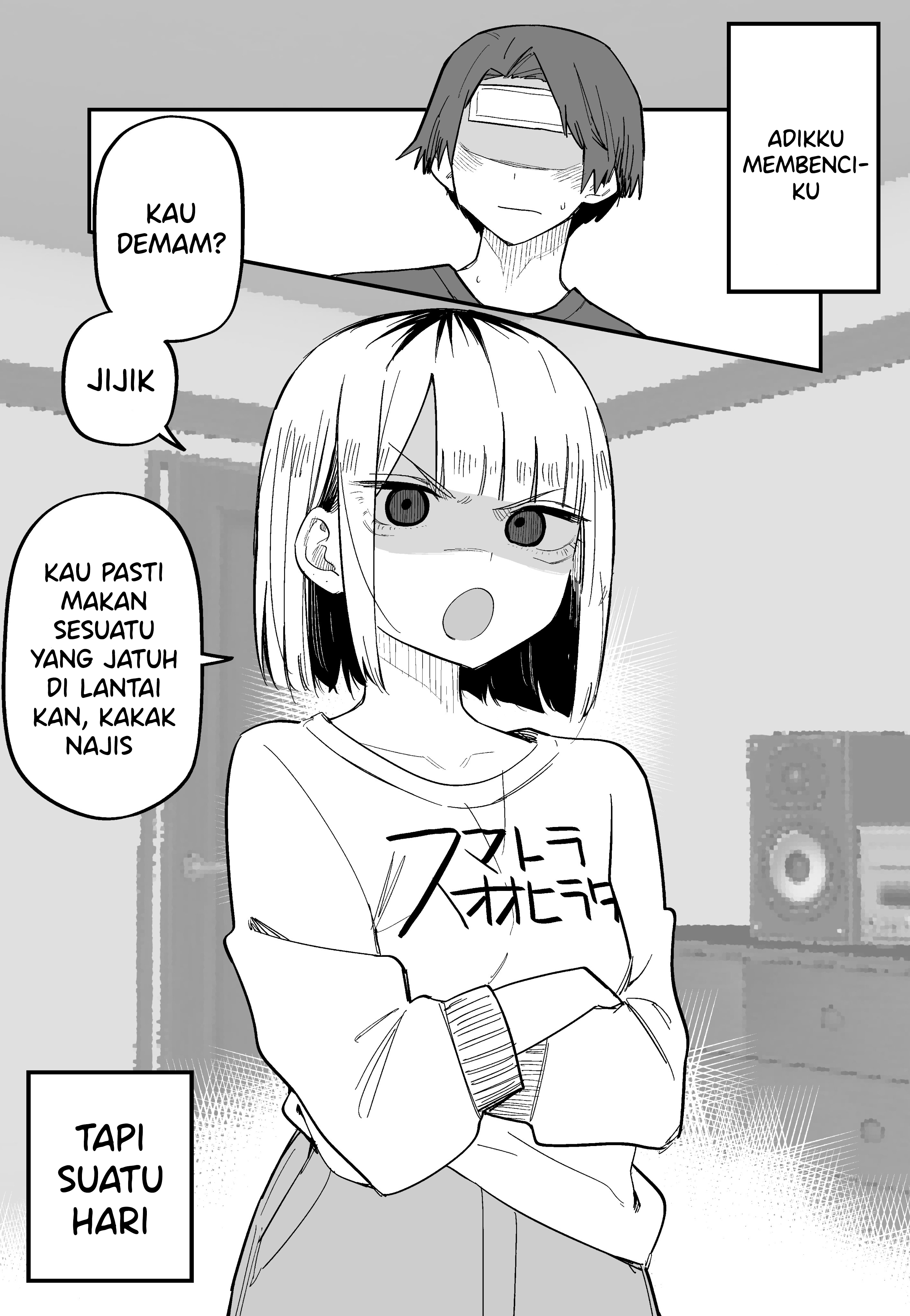 My Sister Who Cannot Stand Me Is Scary Chapter 8 - halaman 1