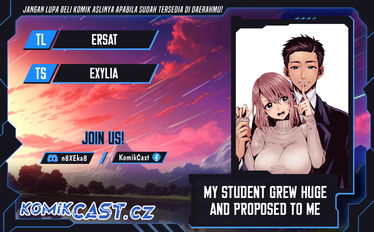My Student Grew Huge and Proposed to Me Chapter 11 - halaman 1
