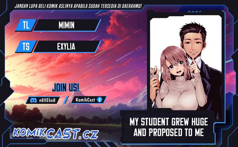 My Student Grew Huge and Proposed to Me Chapter 12 - halaman 1