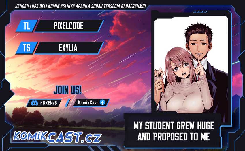My Student Grew Huge and Proposed to Me Chapter 13 - halaman 1