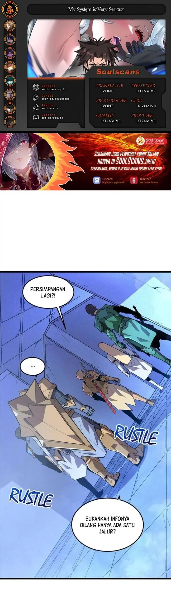 My System Is Very Serious Chapter 50 - halaman 1
