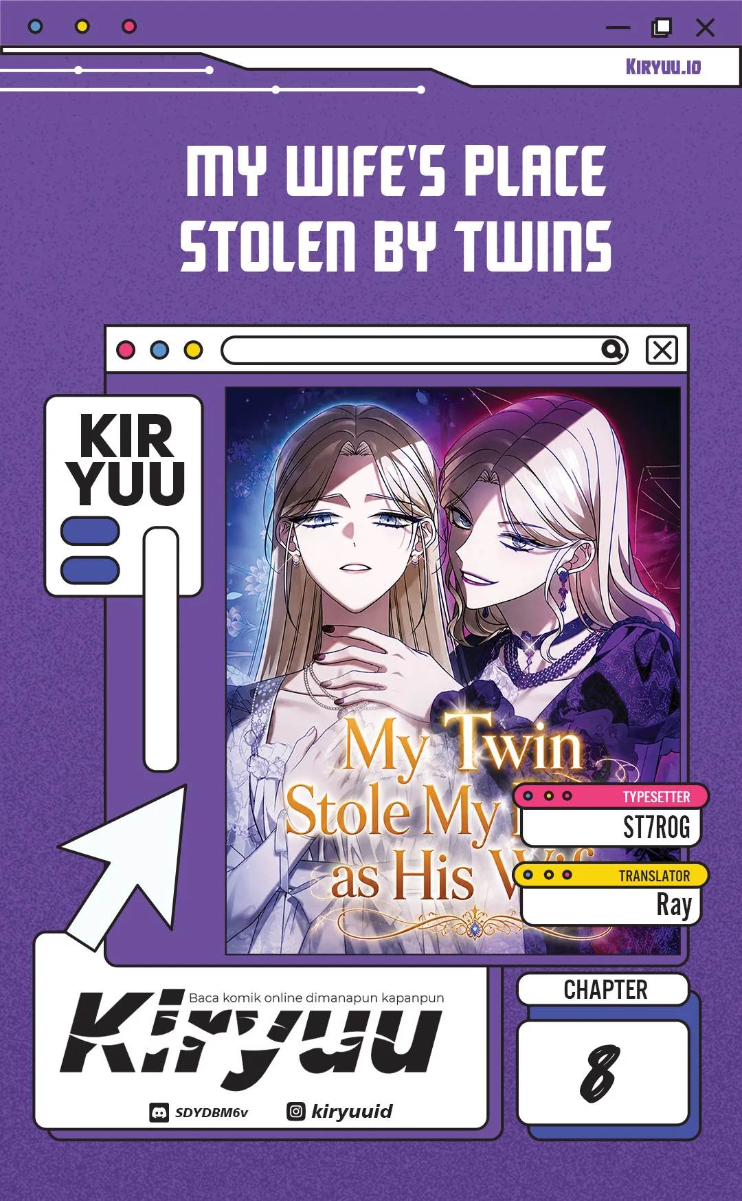 My Twin Stole My Place as His Wife Chapter 8 - halaman 1