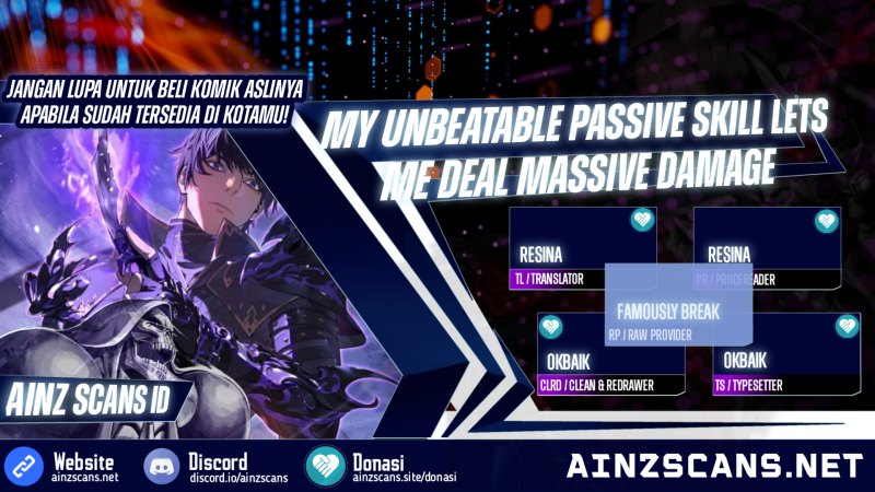 My Unbeatable Passive Skill Lets Me Deal Massive Damage! Chapter 16 - halaman 1