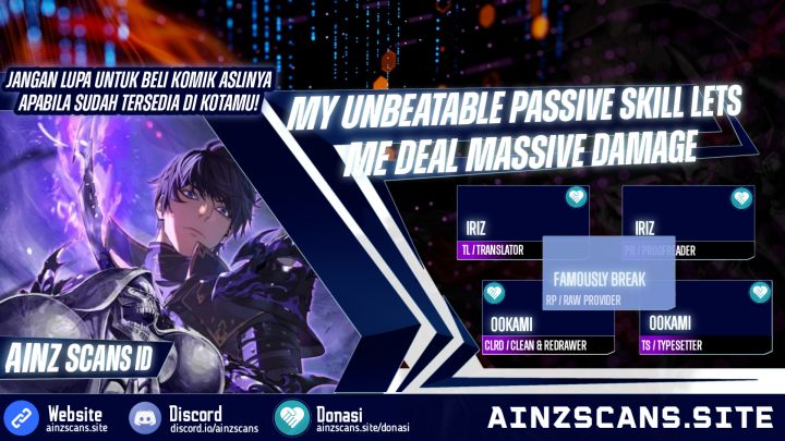 My Unbeatable Passive Skill Lets Me Deal Massive Damage! Chapter 3 - halaman 1