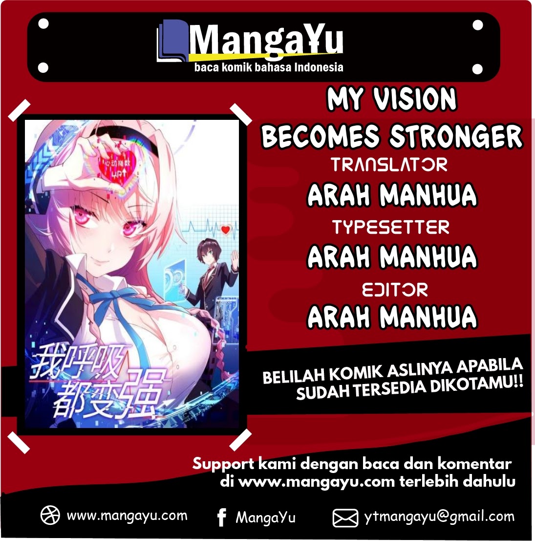 My Vision Becomes Stronger Chapter 9 - halaman 1