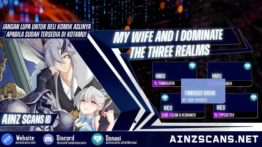 My Wife and I Dominate the Three Realms Chapter 115 - halaman 1