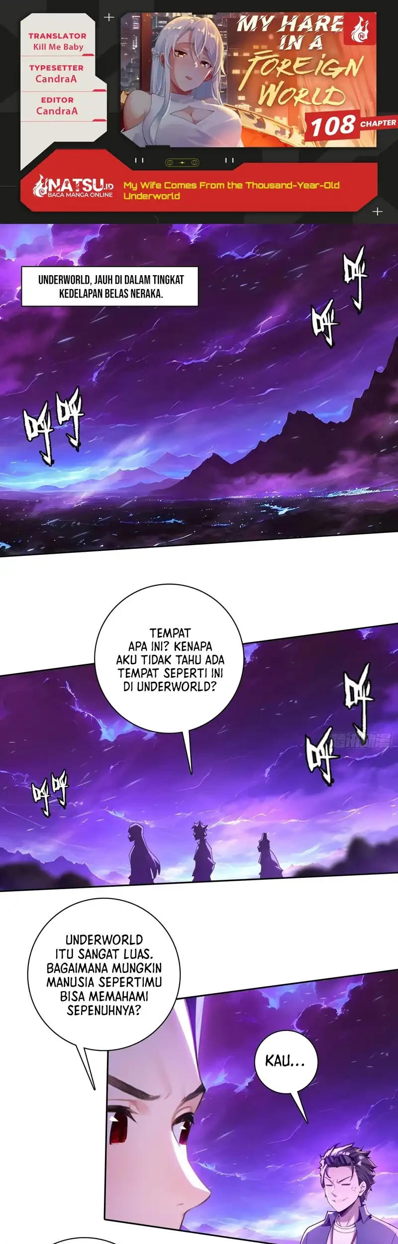My Wife Comes From the Thousand-Year-Old Underworld Chapter 108 - halaman 1