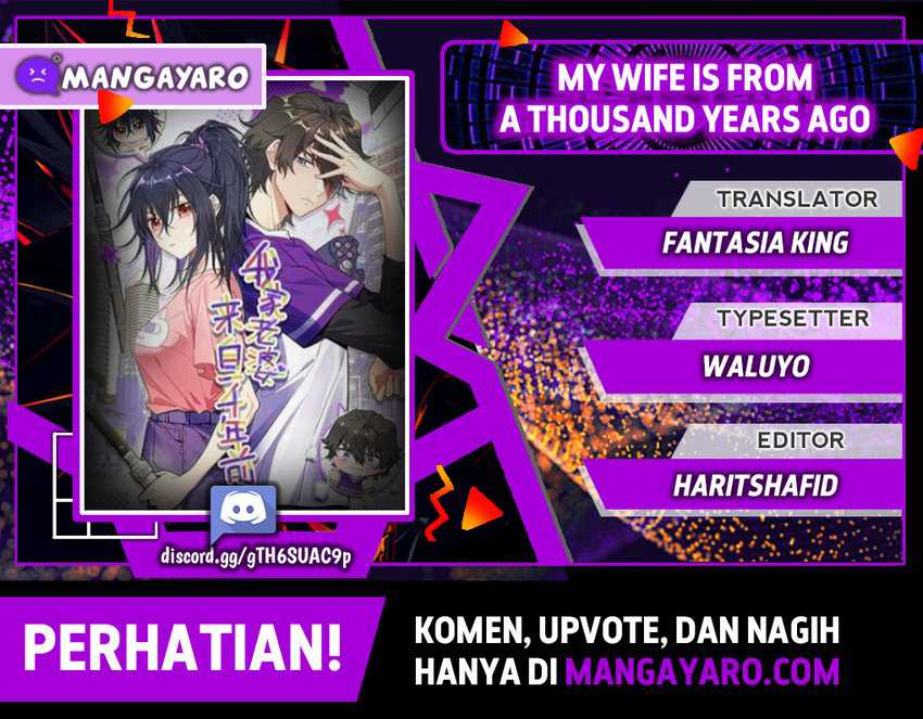 My Wife Is From a Thousand Years Ago Chapter 27 - halaman 1