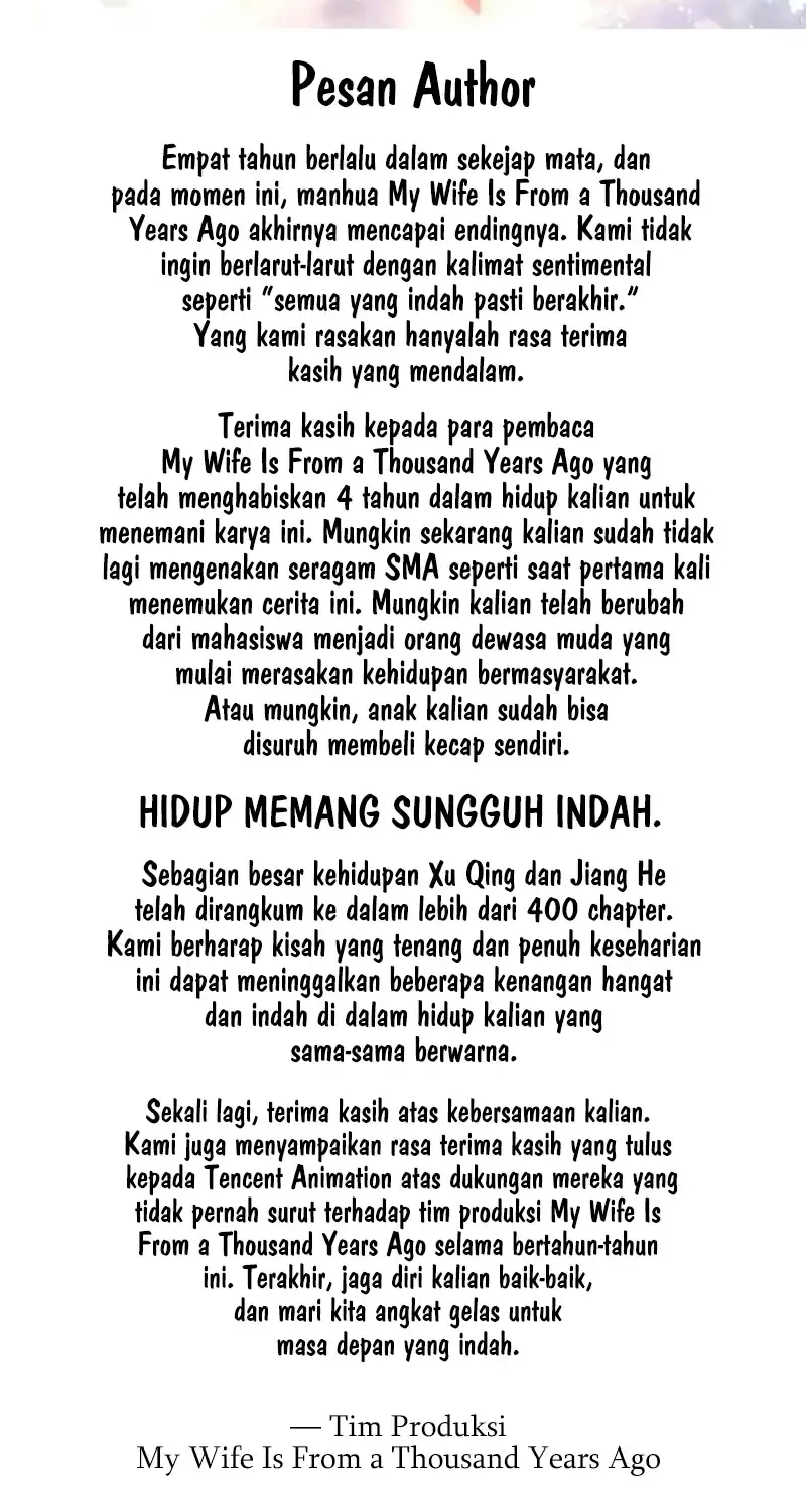 My Wife Is From a Thousand Years Ago Chapter 456 - halaman 42
