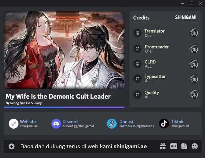 My Wife Is the Demonic Cult Leader Chapter 4 - halaman 1