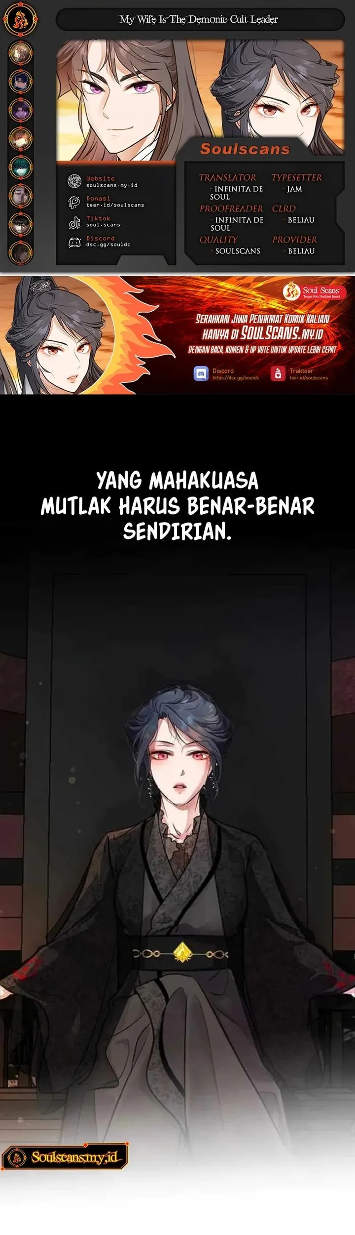My Wife Is the Demonic Cult Leader Chapter 45 - halaman 1