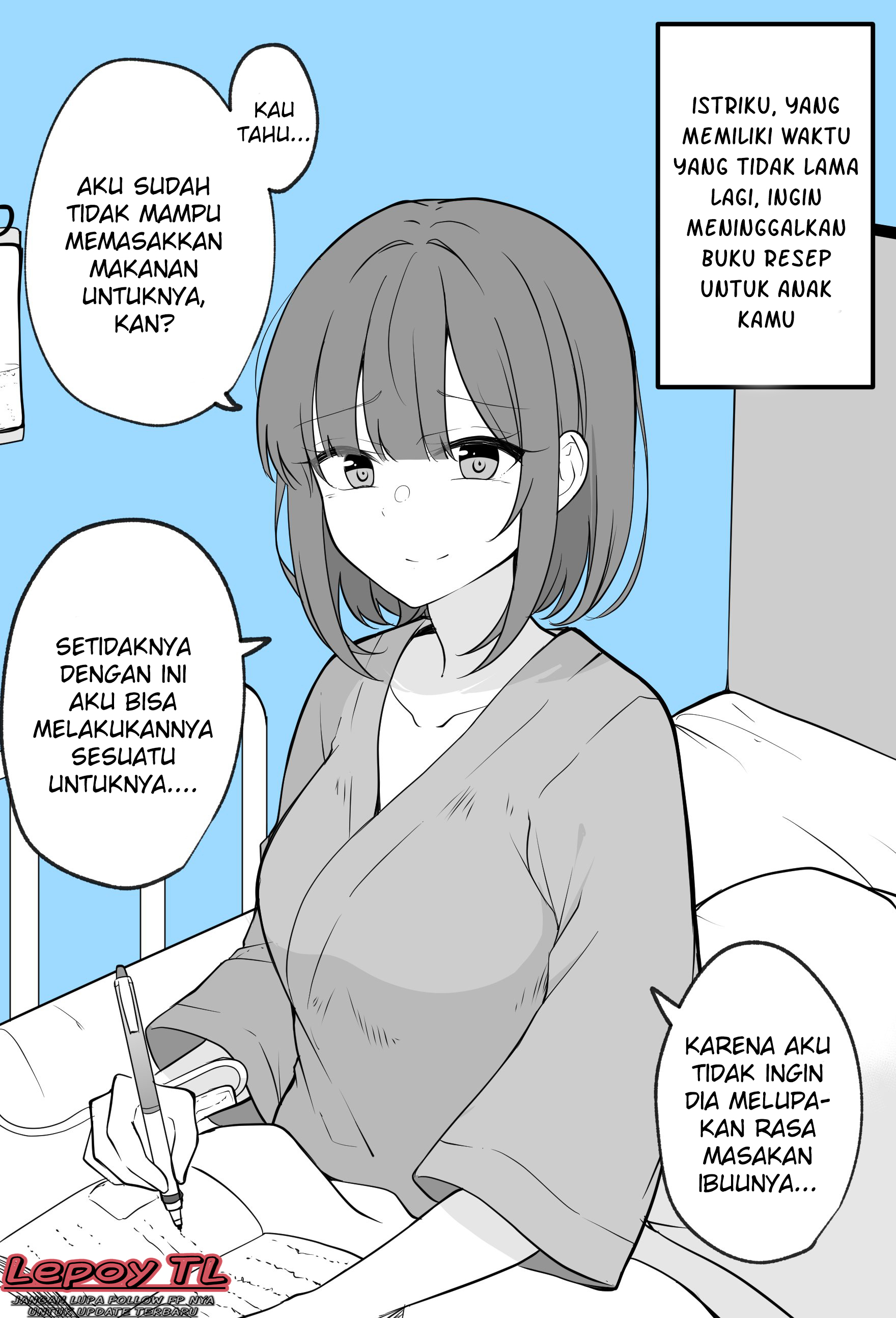 My Wife Who Has Been Told She Doesn’t Have Long to Live... Chapter 2 - halaman 1