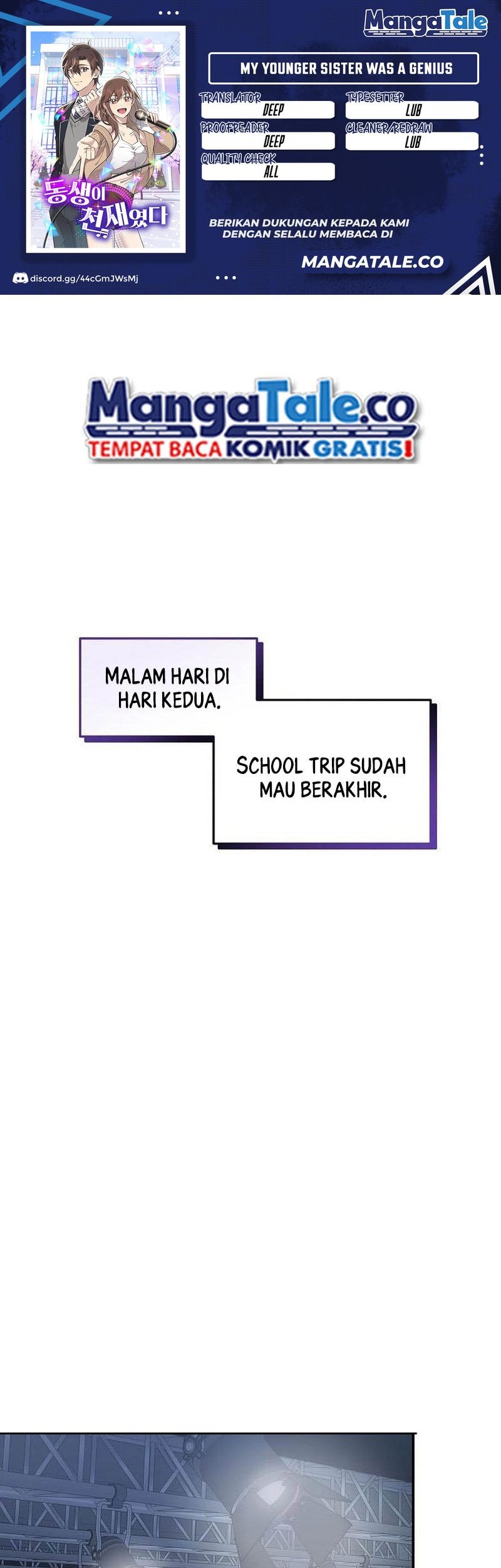 My Younger Sister Was a Genius Chapter 17 - halaman 1