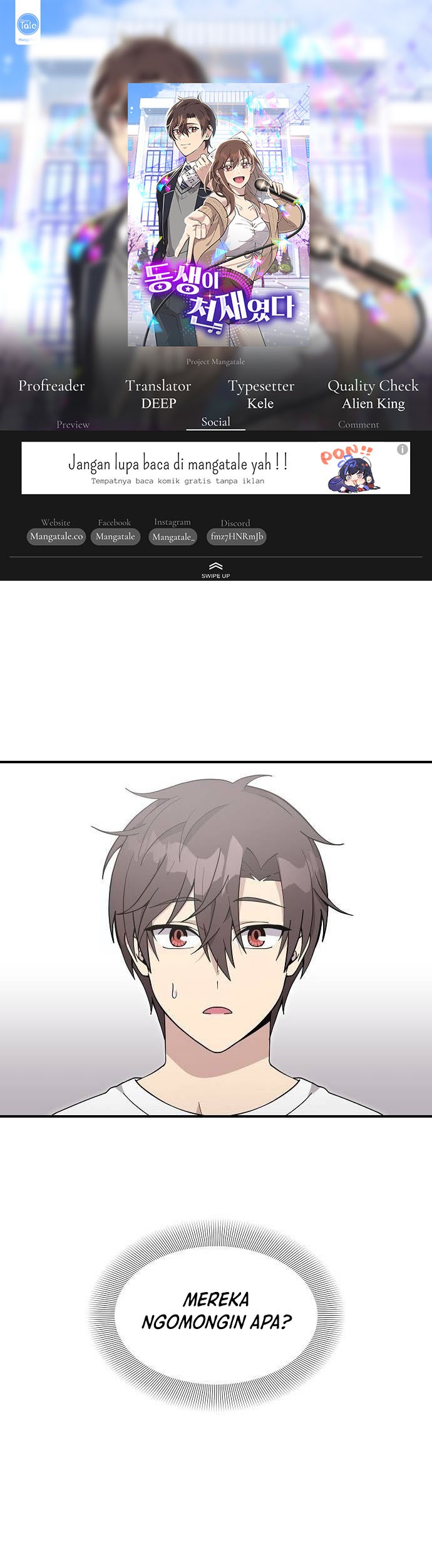My Younger Sister Was a Genius Chapter 28 - halaman 1