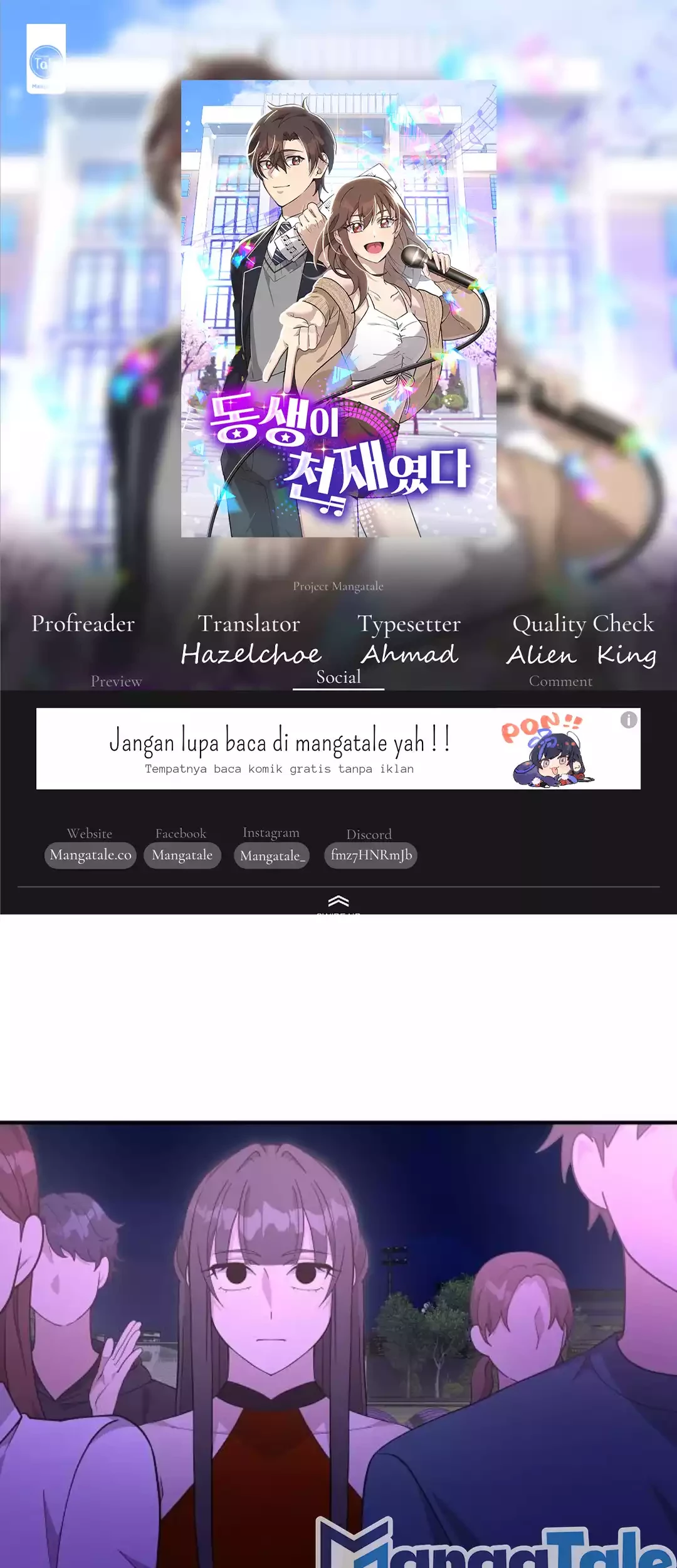 My Younger Sister Was a Genius Chapter 39 - halaman 1