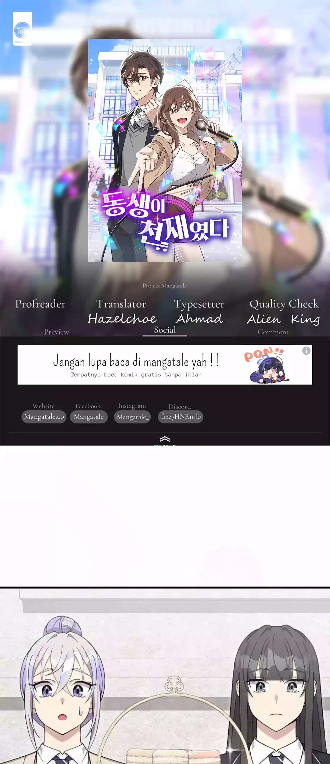 My Younger Sister Was a Genius Chapter 43 - halaman 1