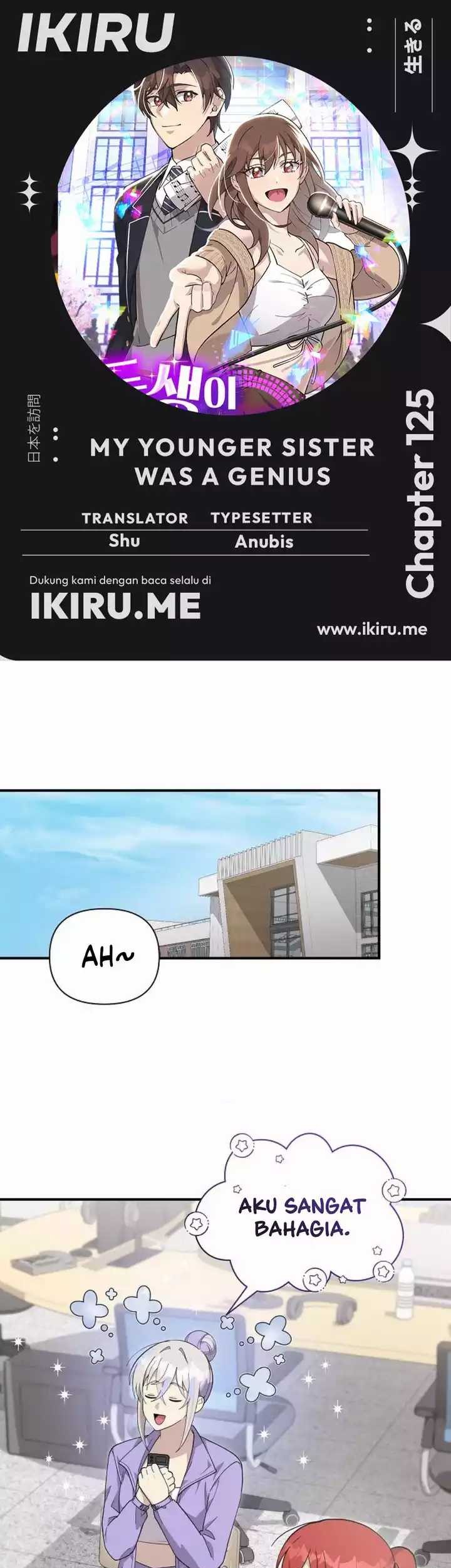 My Younger Sister Was a Genius Chapter 44 - halaman 1