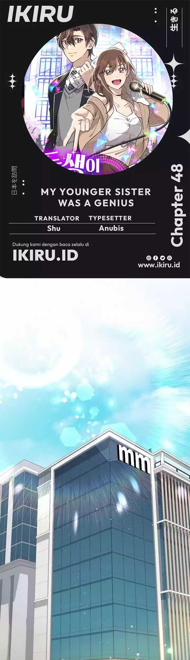 My Younger Sister Was a Genius Chapter 48 - halaman 1