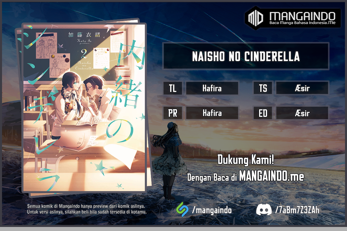 Naisho no Cinderella Chapter 1.2 - halaman 1
