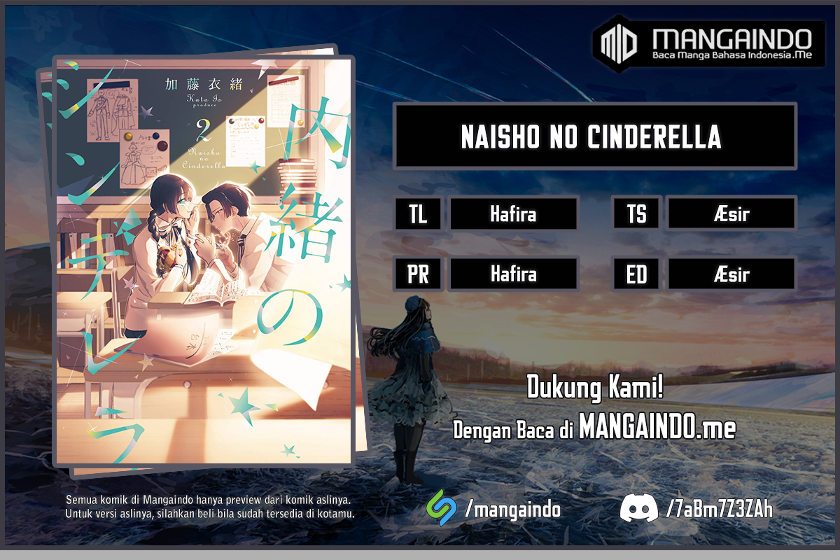 Naisho no Cinderella Chapter 1.3 - halaman 1