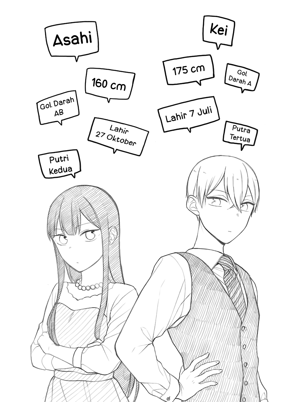 Naka no Warui Iinazuke no Hanashi Chapter 13.5 - halaman 19