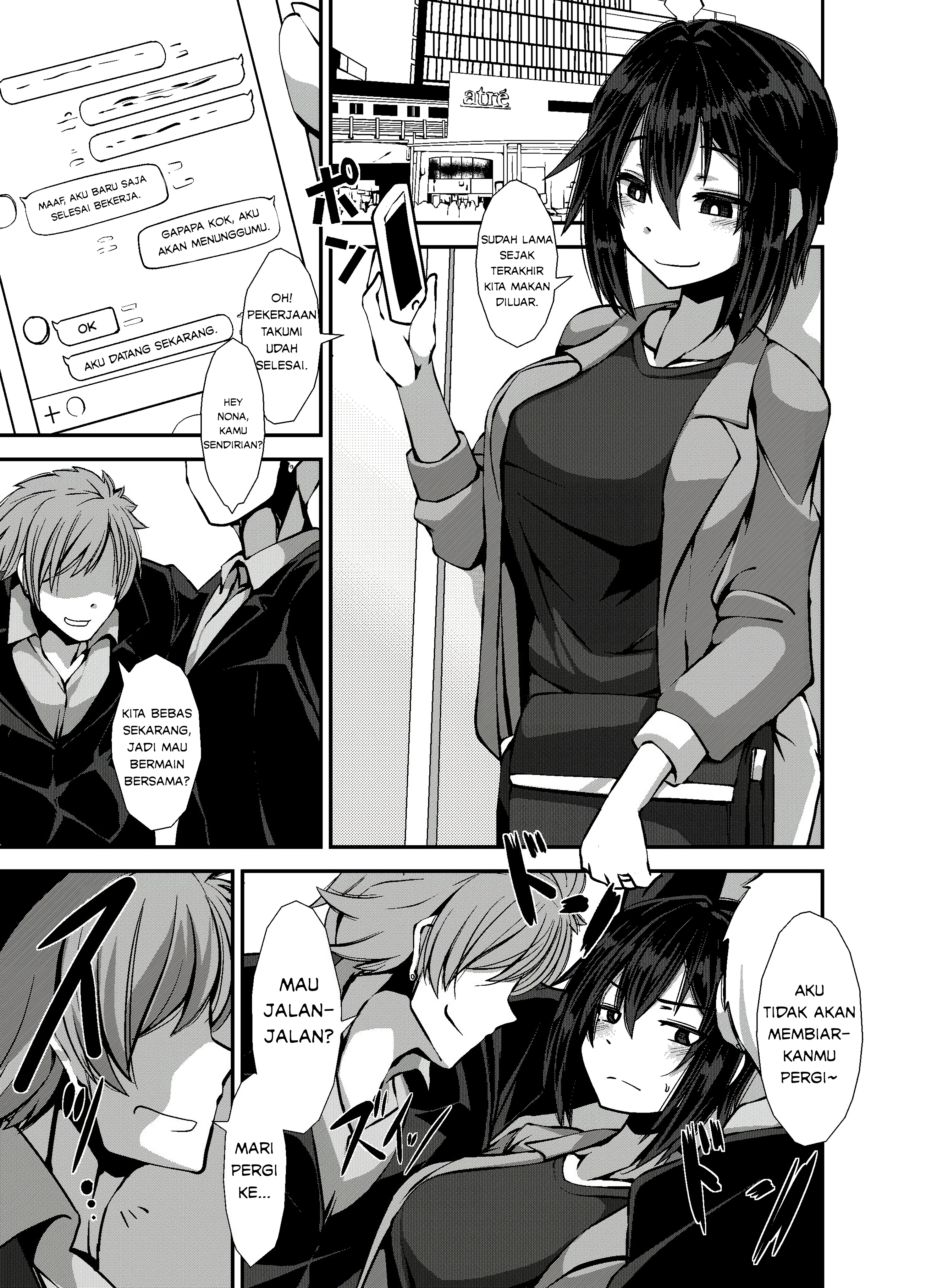 Nakayoshi Fuufu no Memorial Chapter 13.2 - halaman 1