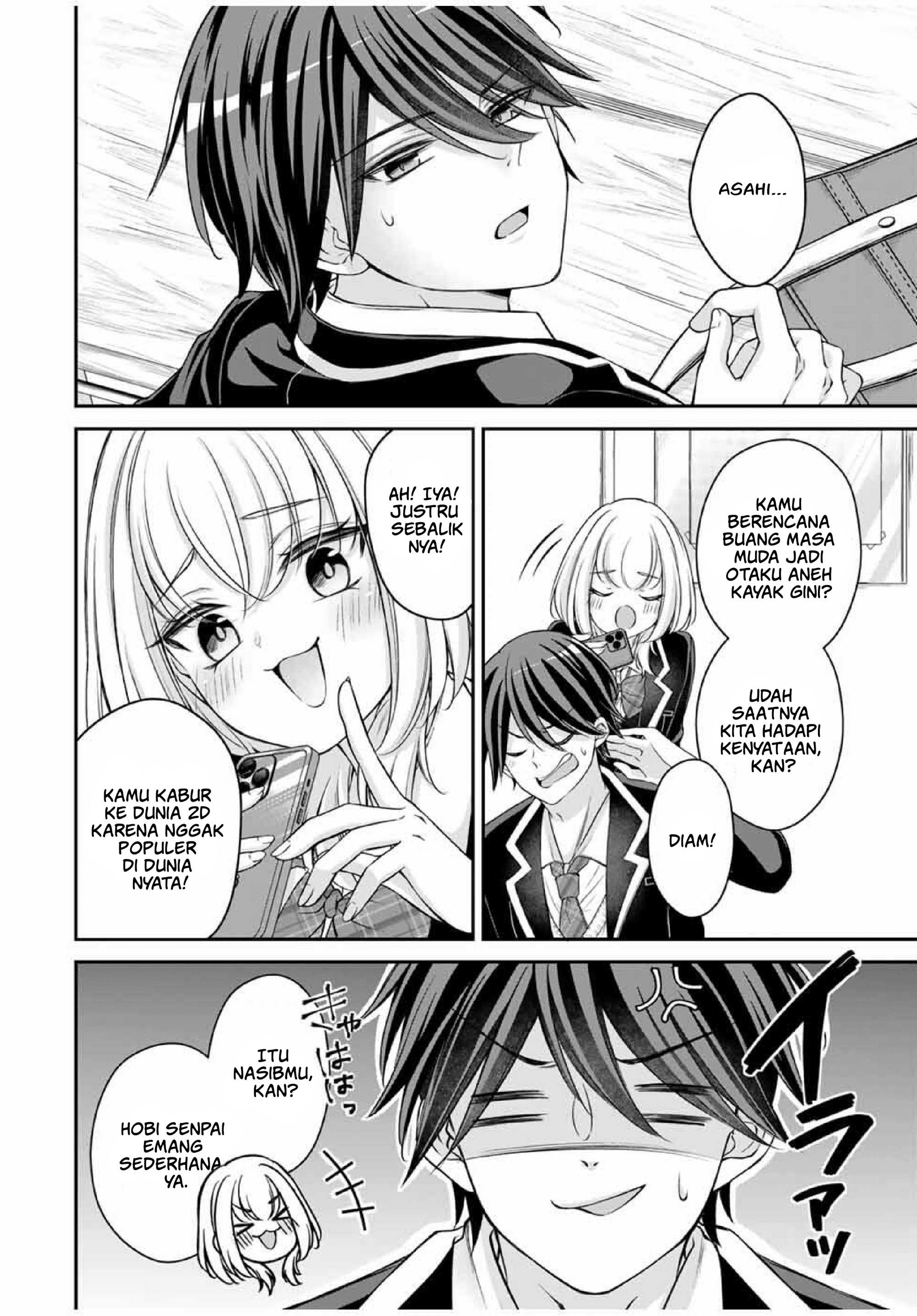 Namaiki Asahi-chan wo Wakarasetai Chapter 1 - halaman 7