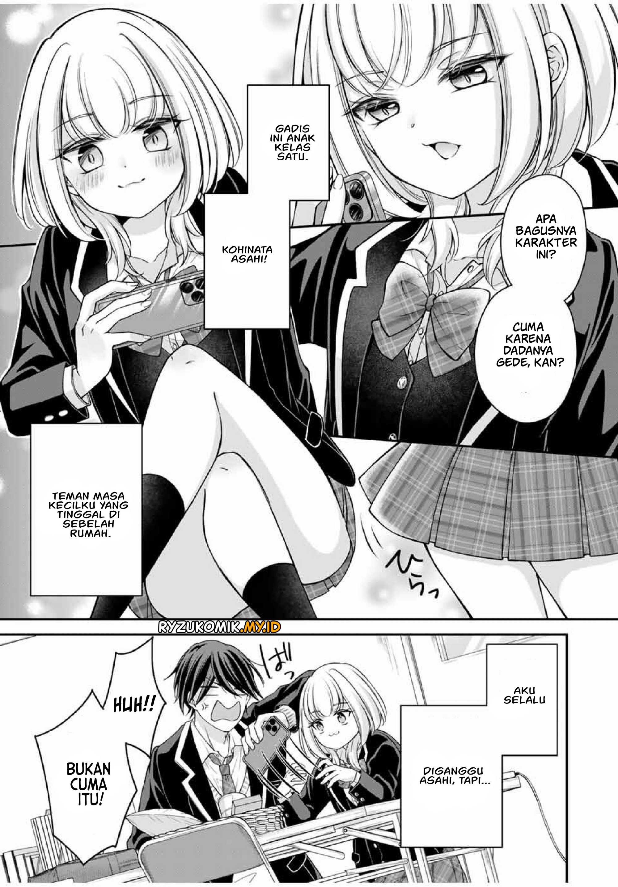 Namaiki Asahi-chan wo Wakarasetai Chapter 1 - halaman 8