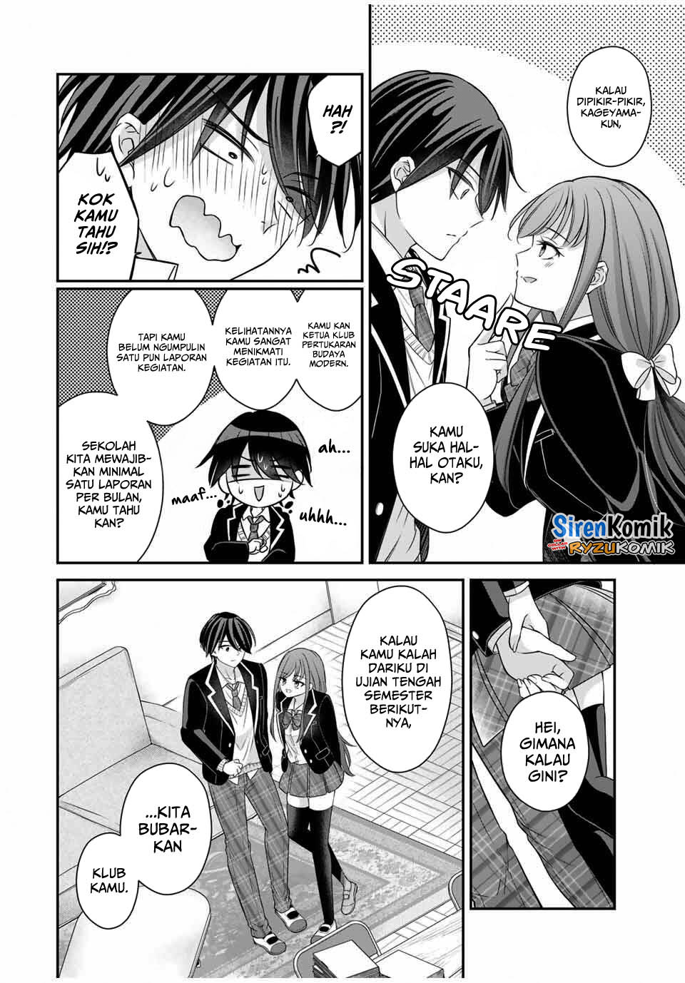Namaiki Asahi-chan wo Wakarasetai Chapter 3 - halaman 6