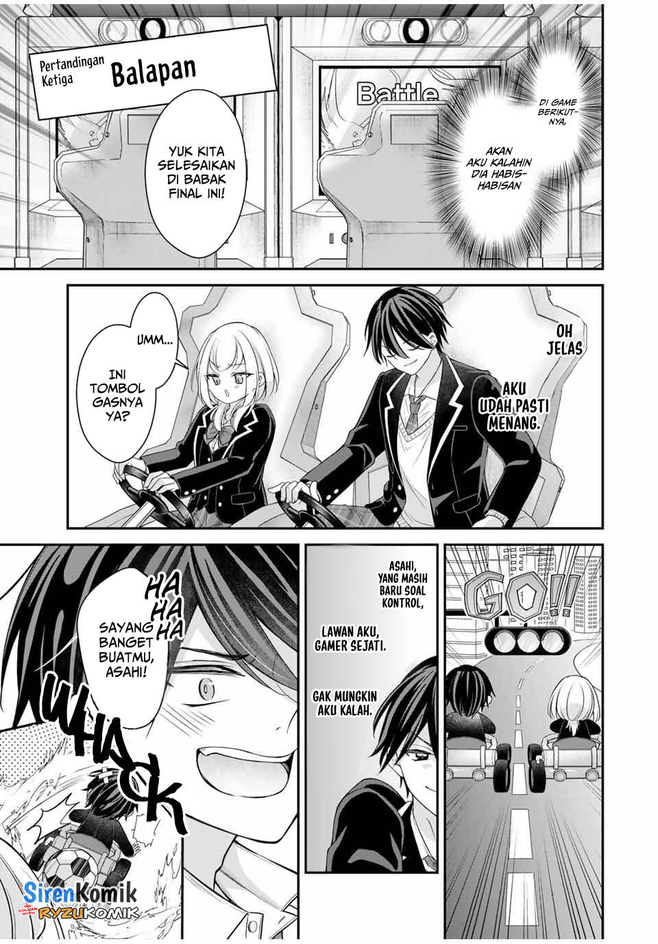 Namaiki Asahi-chan wo Wakarasetai Chapter 4 - halaman 8