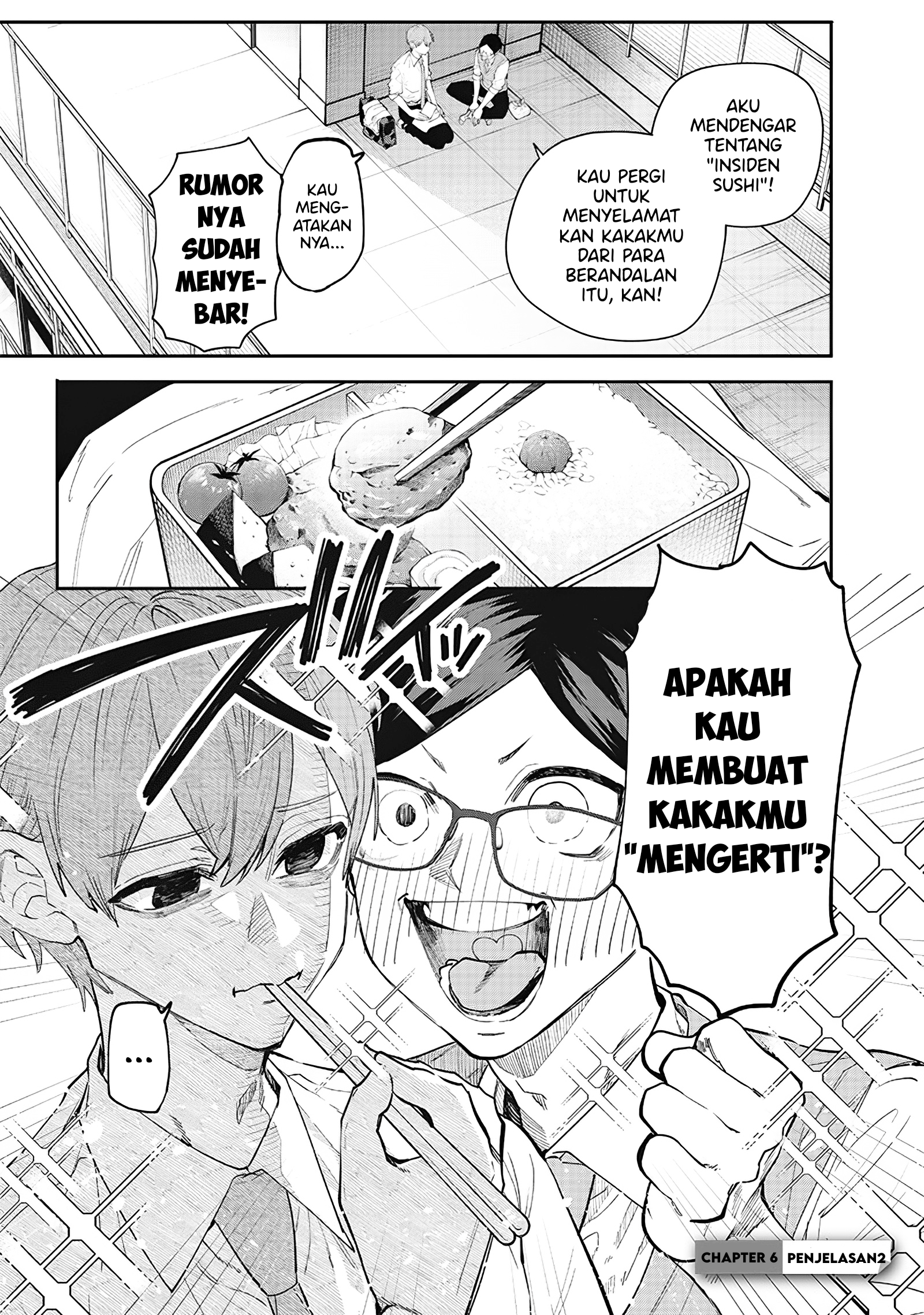 Namaiki na Gal Ane wo Wakaraseru Hanashi Chapter 6 - halaman 2