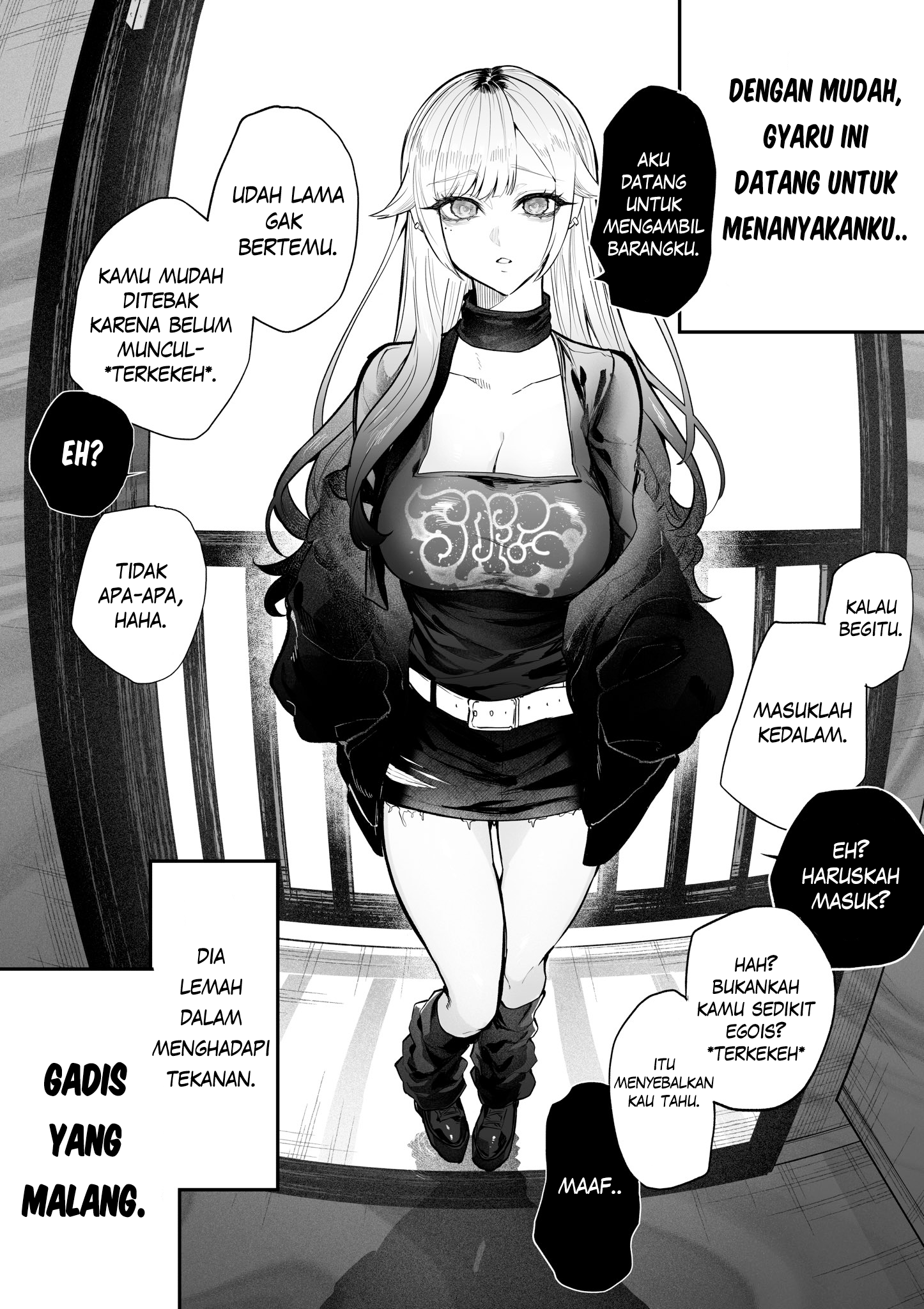Namaiki na Gyaru Ane o Ore no Houhou de Wakaraseru Koto ni Shita Hi Chapter 4 - halaman 1